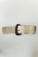 mode, gather in  woven belt