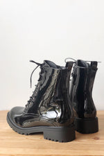 mode, chunky lug boot