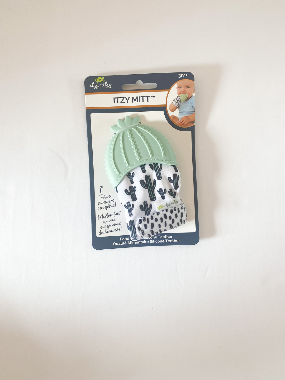 mode, cactus teething mitts