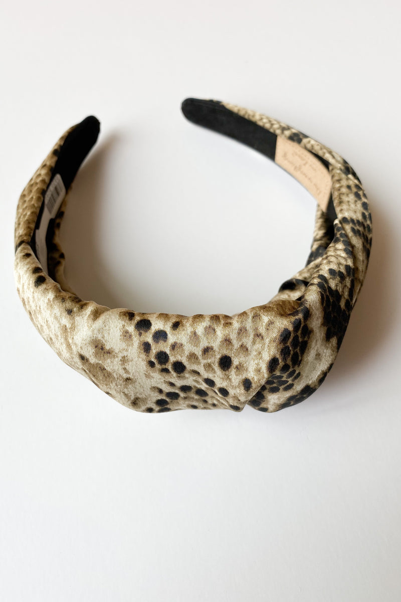 mode, snakeskin headband