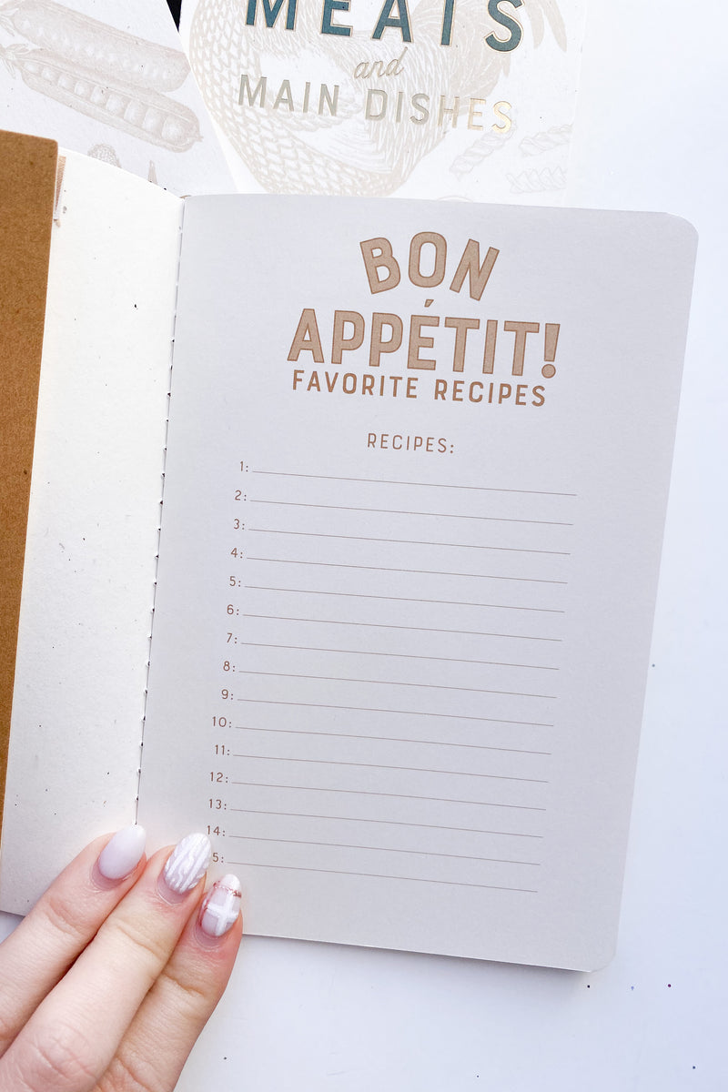 mode, Bon apetit recipe book