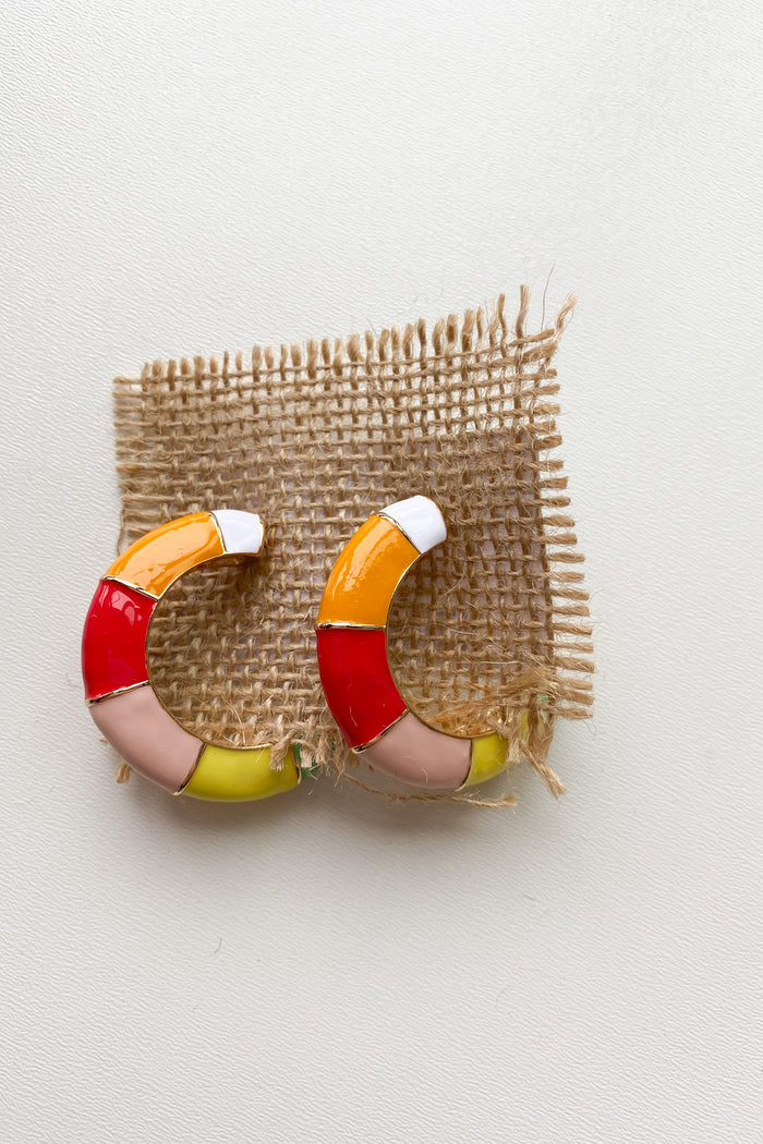 mode, colorful love hoop