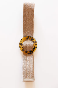 mode, tort circle woven belt