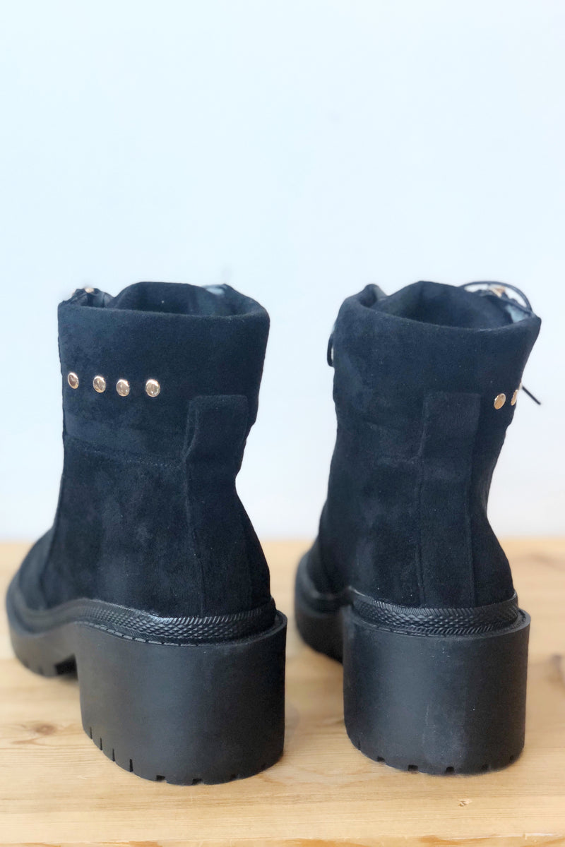 mode, stay golden chunky boot