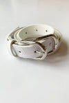 mode, committed thin croc belt