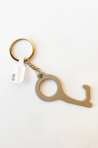 mode, touchless key ring
