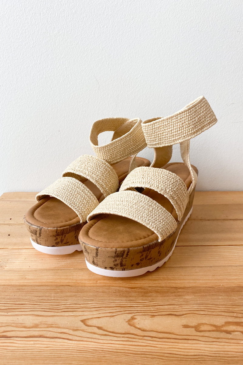 mode, wild about you platform sandal