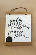mode, every season i will praise print w banners