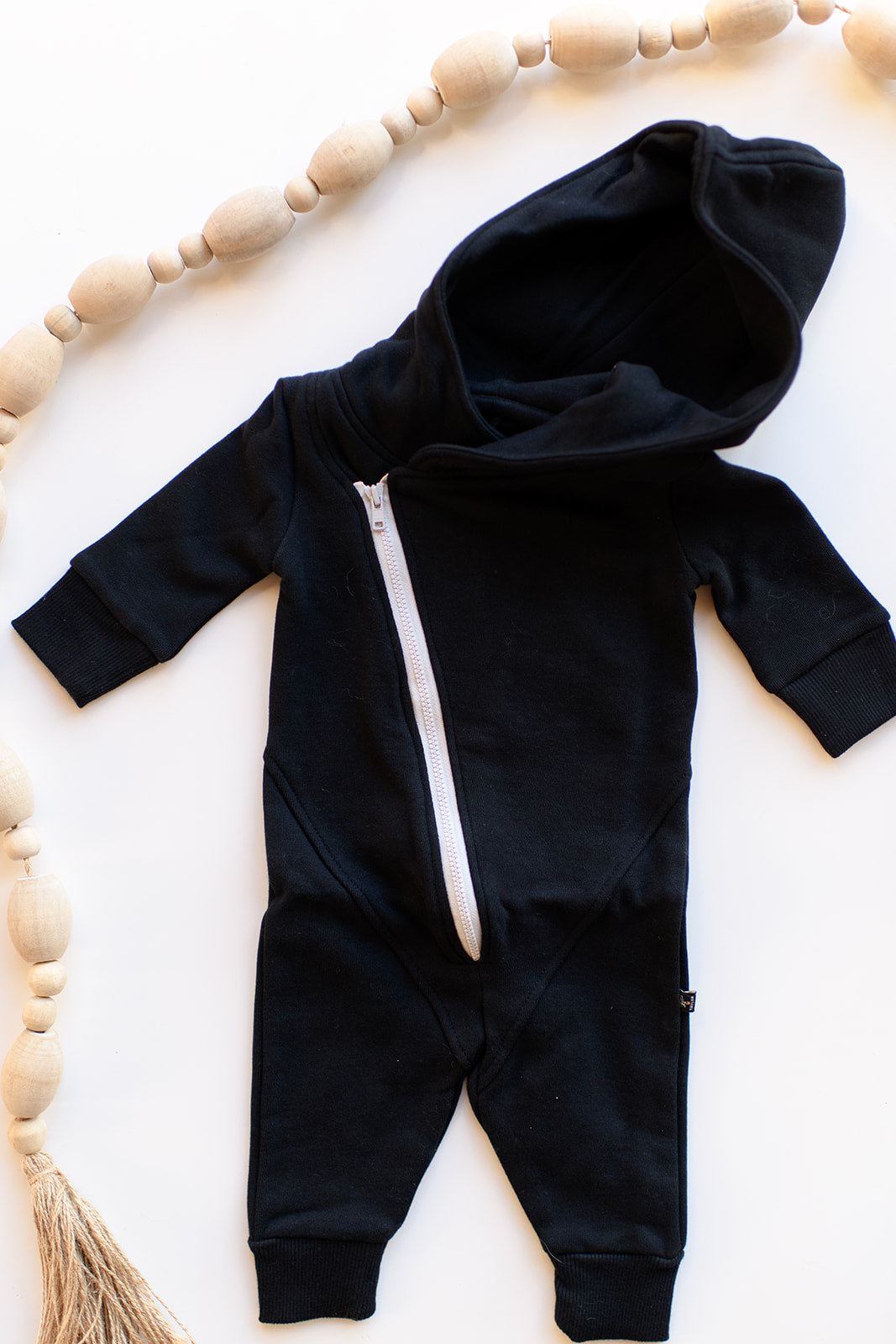 mode, assymetrical zip romper