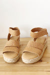 mode, radiate woven flatform