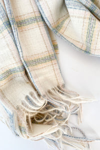 mode, light + bright winter scarf