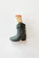 mode, cowboy boot match holder