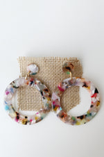 mode, large circle drop hoop