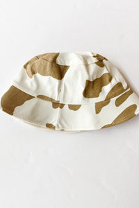 mode, austin cow print bucket hat