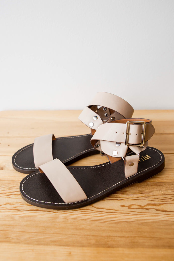 mode, norman studded ankle wrap sandal