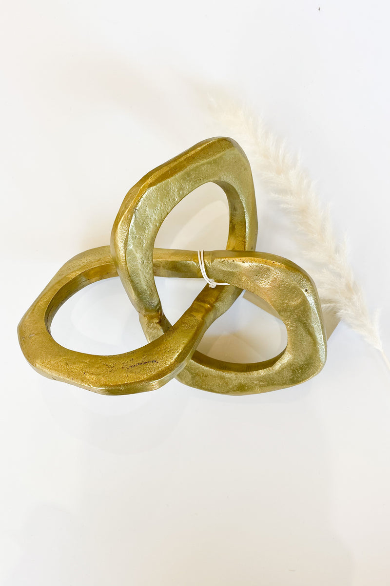 mode, gold cast metal decor