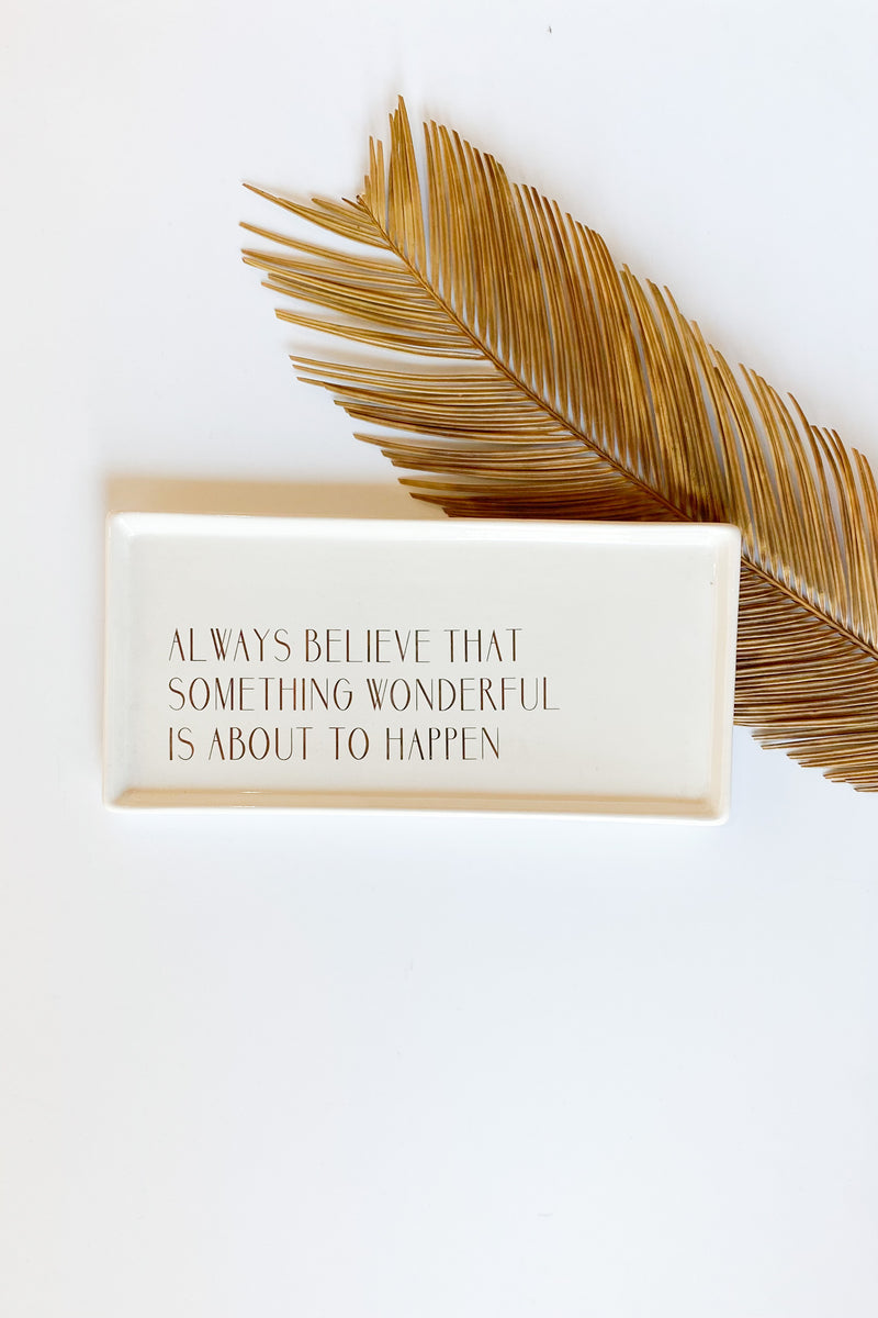 mode, something wonderful stoneware tray
