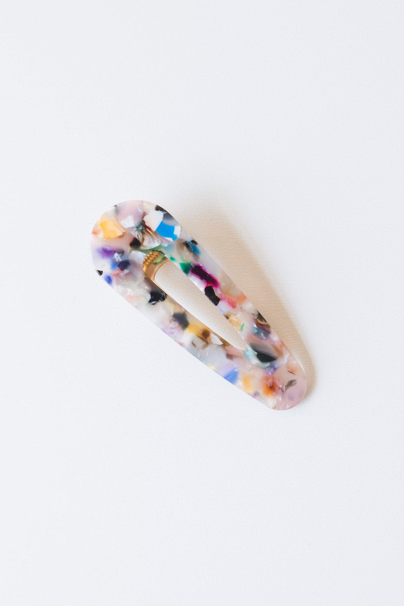 mode, color mix hair clip