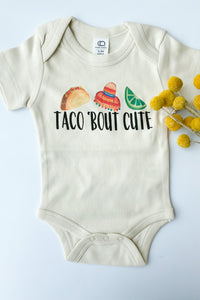 mode, taco 'bout cute onesie