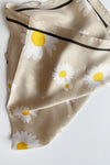 mode, floral silk bandana