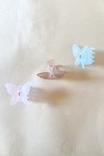 butterfly in the sky hair clip