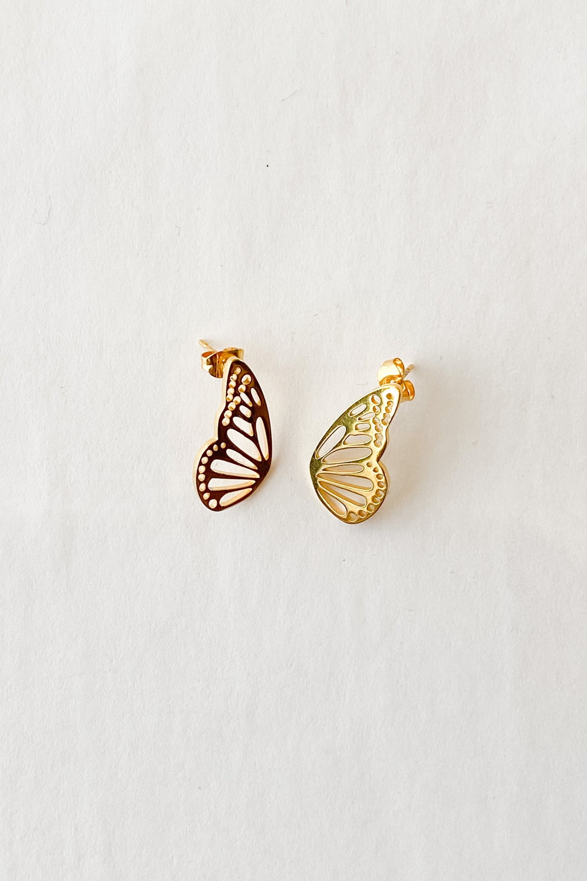 mode, cassie butterfly studs