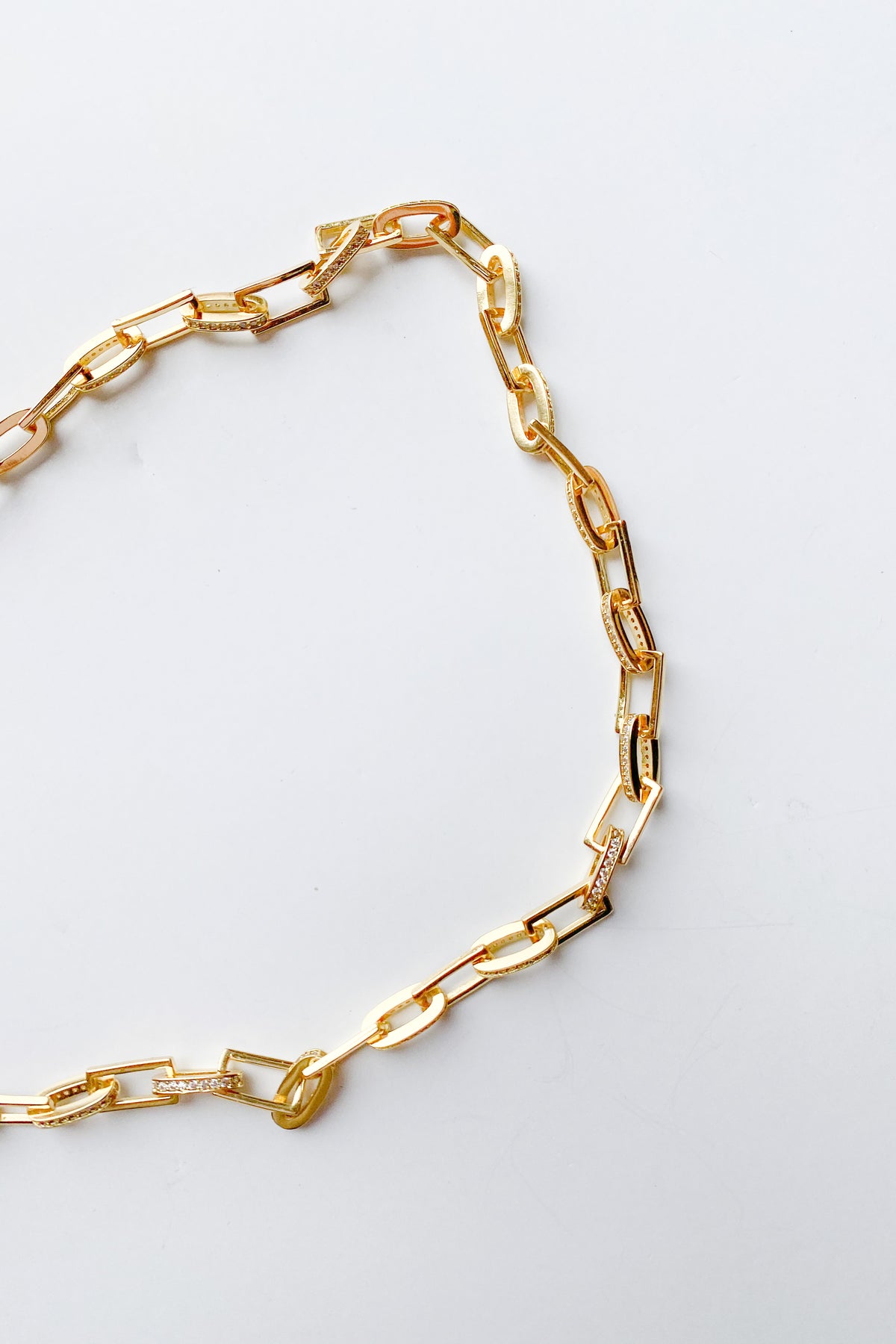 mode, brixton link necklace