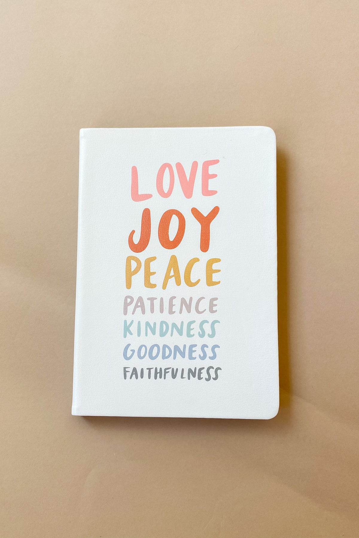 mode, love, joy, faith journal