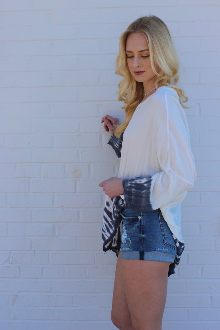 mode, Stash tie dye dolman