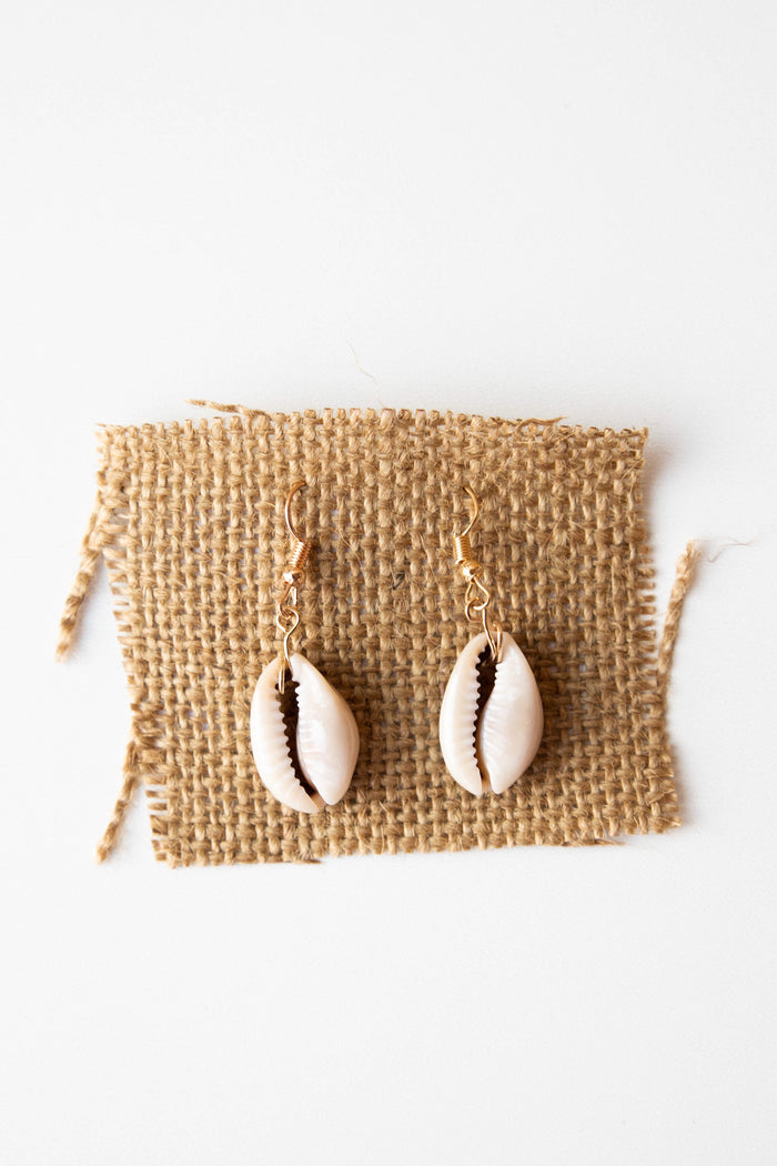 mode, sunny shell earring
