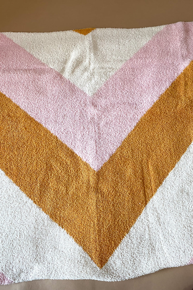 mode, rowan chevron throw