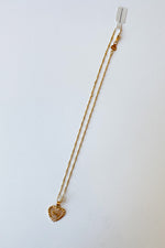 mode, sacred heart necklace
