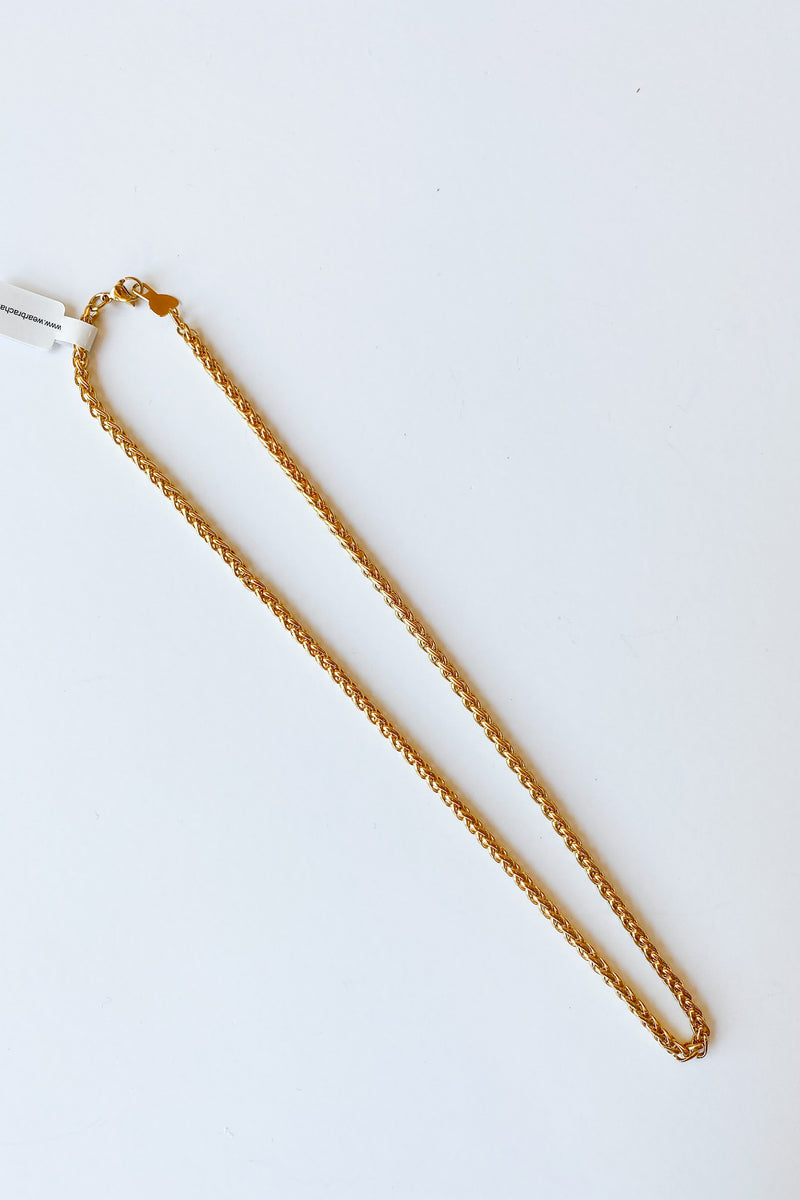 mode, rope layering necklace