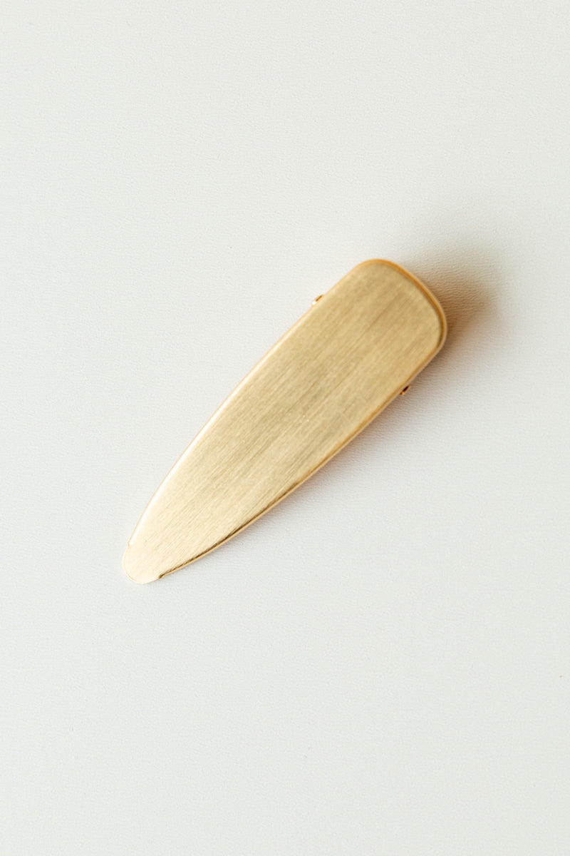 mode, solid gold hair pin