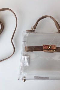 mode, clear as day bag