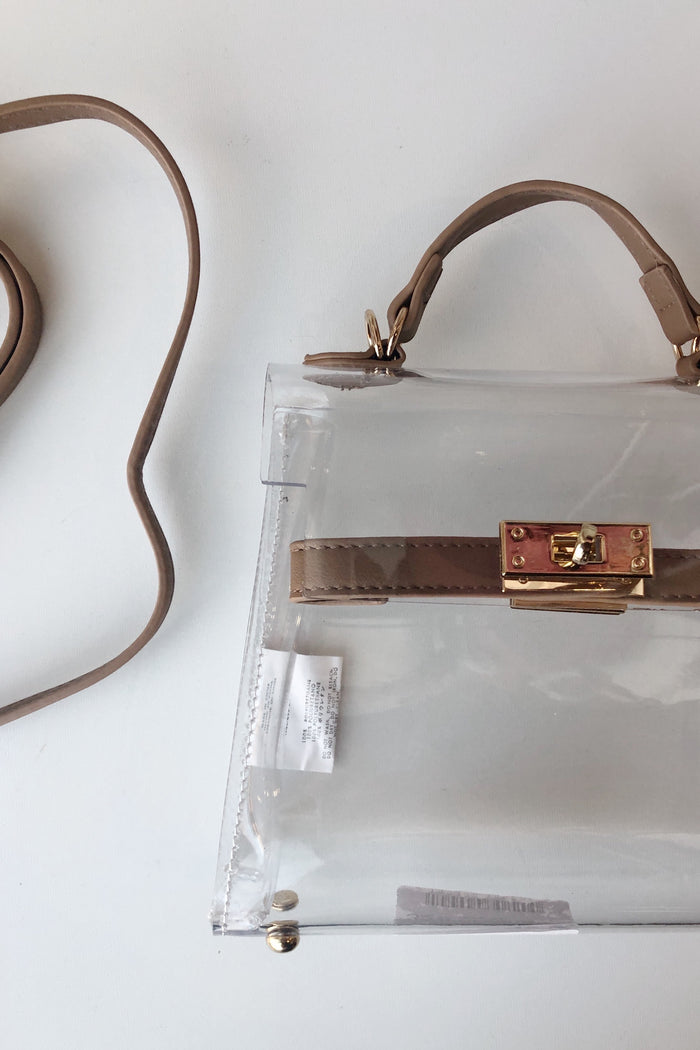 mode, clear as day bag