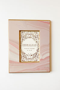 mode, redondo 4x6 frame blush
