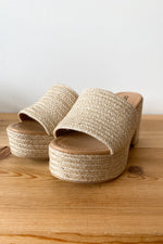 mode, feeling fresh woven platform