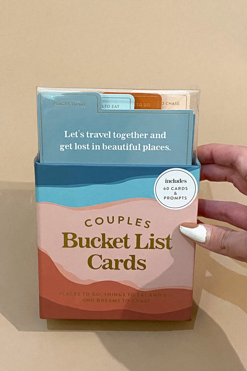 couples bucket list cards