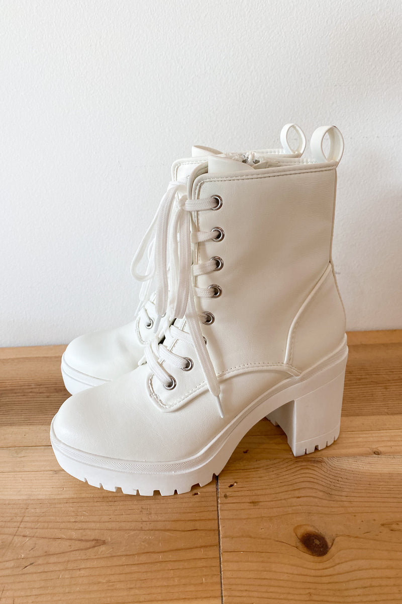 mode, you are enough chunky heeled boot