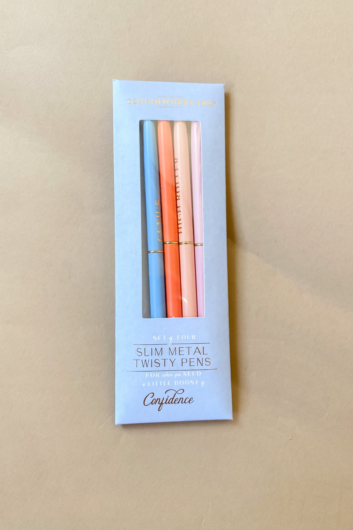 mode, twisty pen set of 4