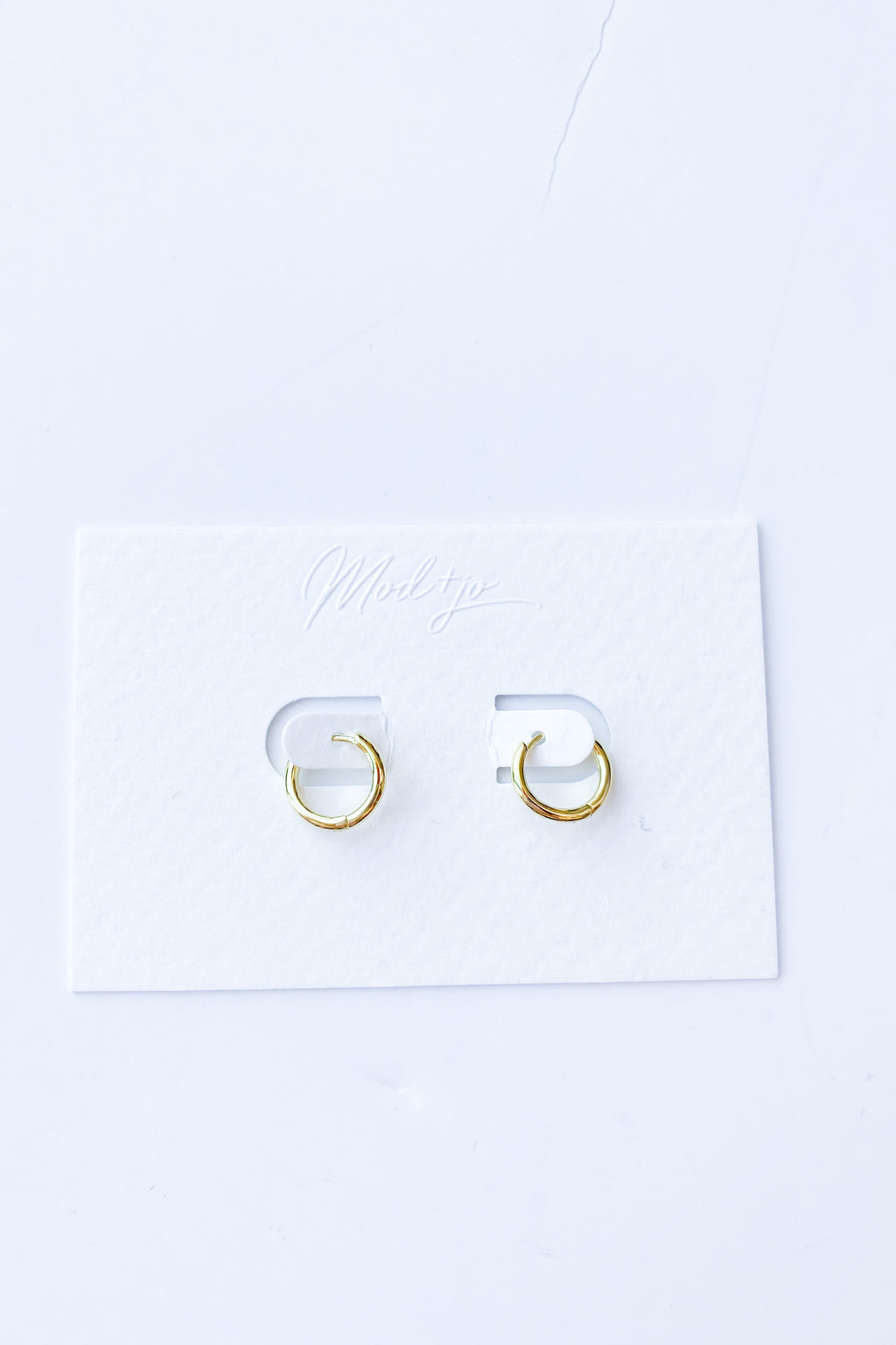 mode, clare hoops (gold filled)