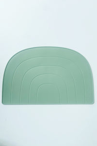 mode, mint rainbow placemat