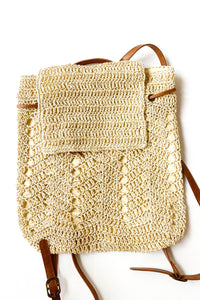mode, seaside straw backpack