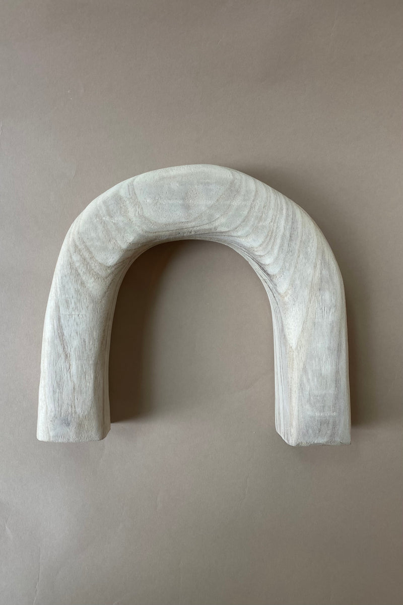 mode, tall paulownia wood arch