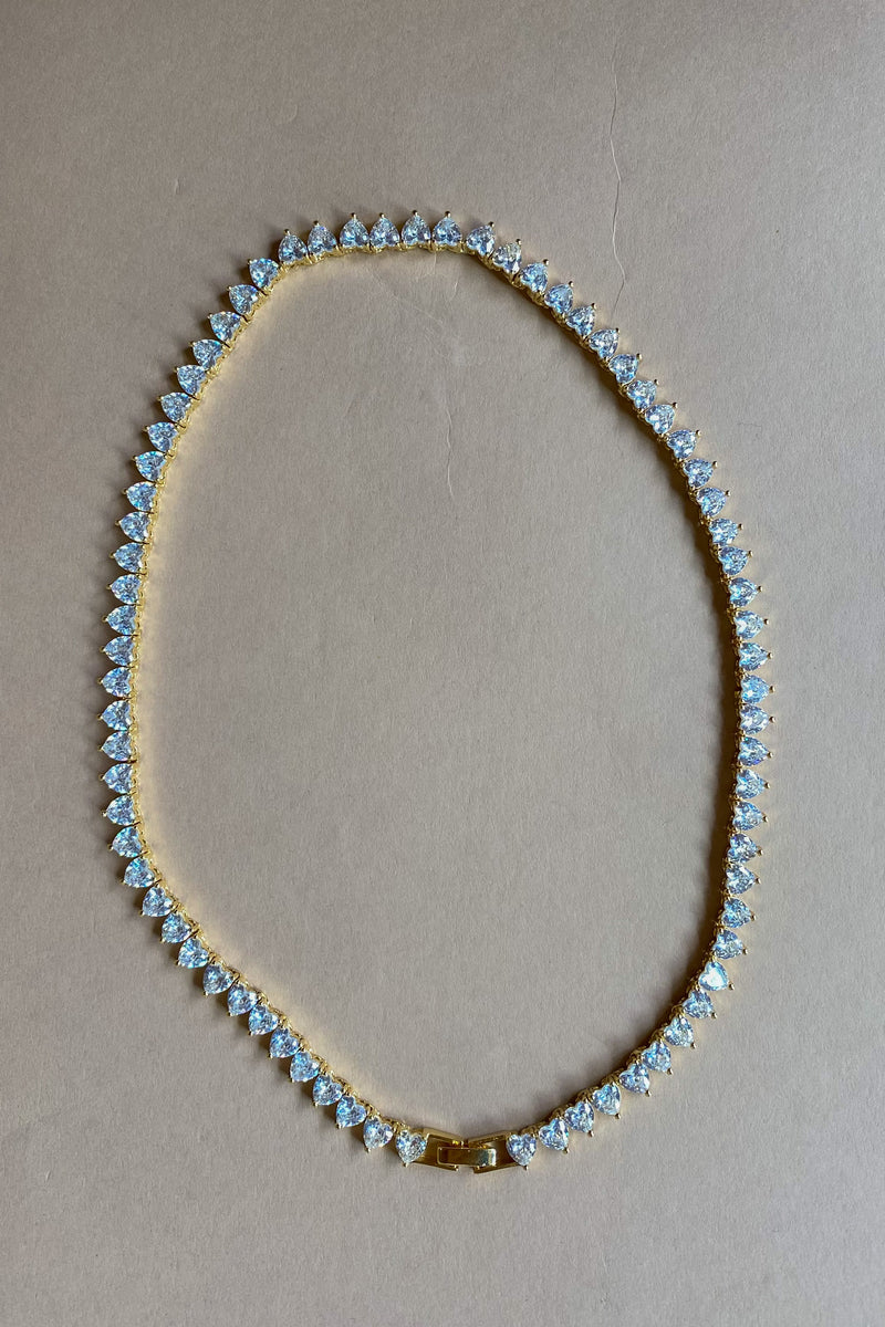 mode, elena tennis necklace