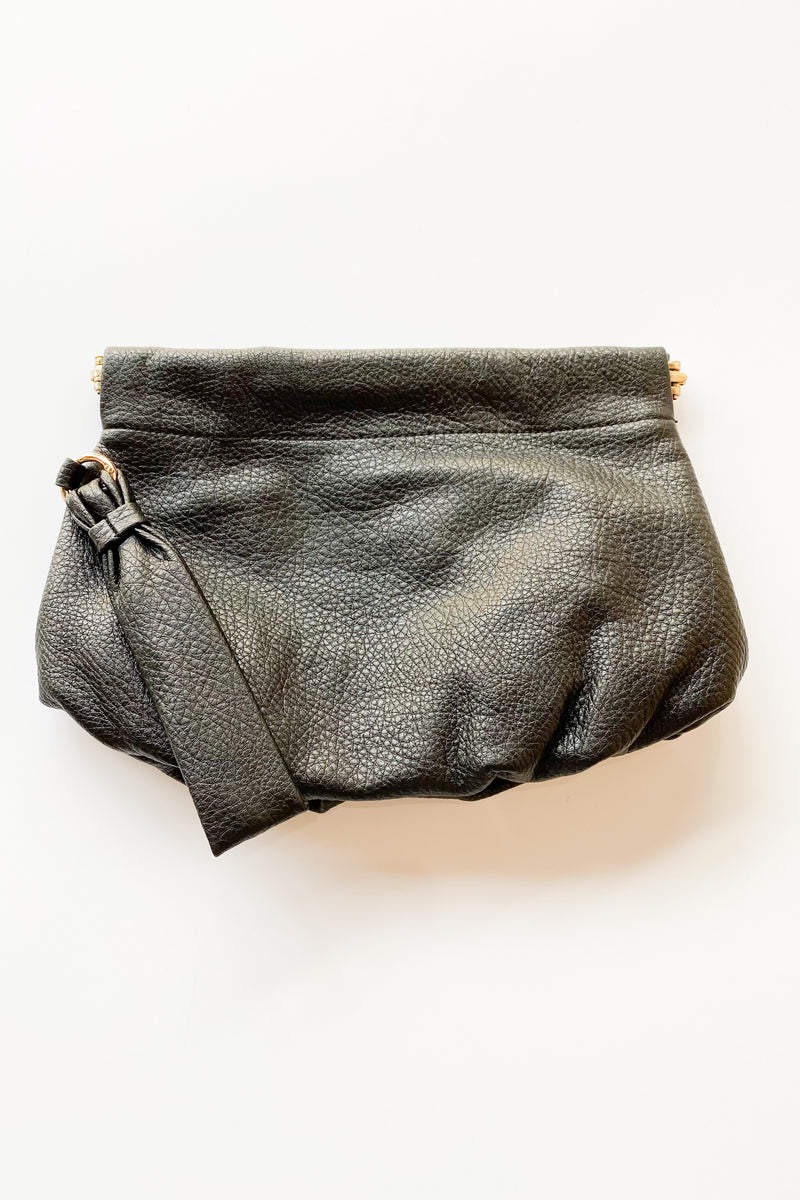 mode, arden snap frame wristlet