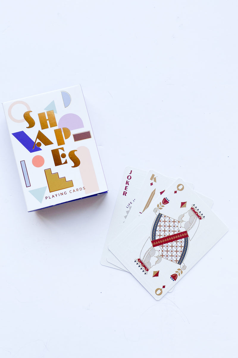 mode, "shapes" 52 card deck