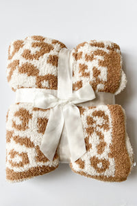 mode, animal print blanket