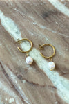 mode, eleanor pearl hoops